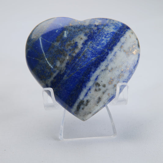 Lapis Lazuli Heart 115g - Luna Panther alternate view