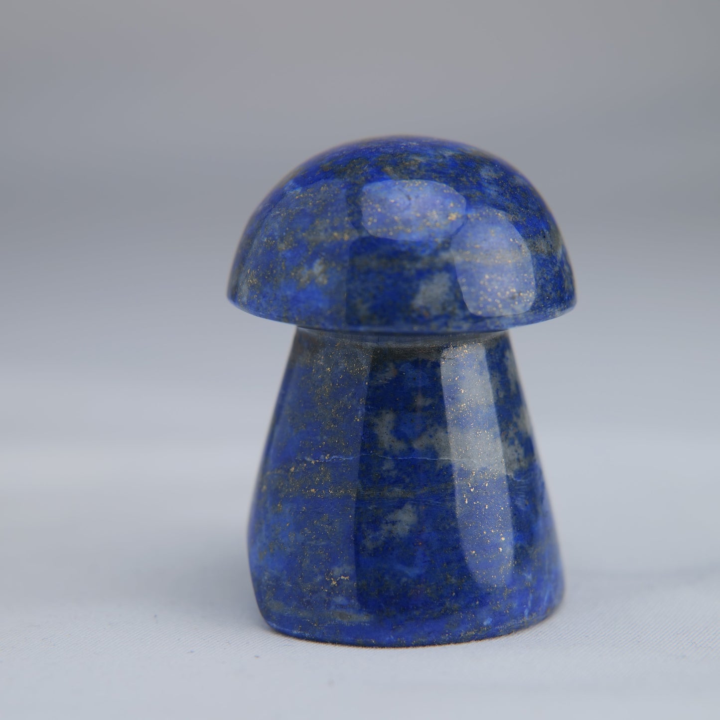 Lapis Lazuli Mushroom Carving 112g - Luna Panther