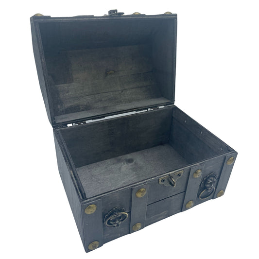 Large Treasure Chest - Grey - Luna Panther alternate view