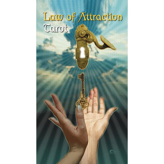 Polished Law of Attraction Tarot featuring natural patterning and unique variations - Luna Panther