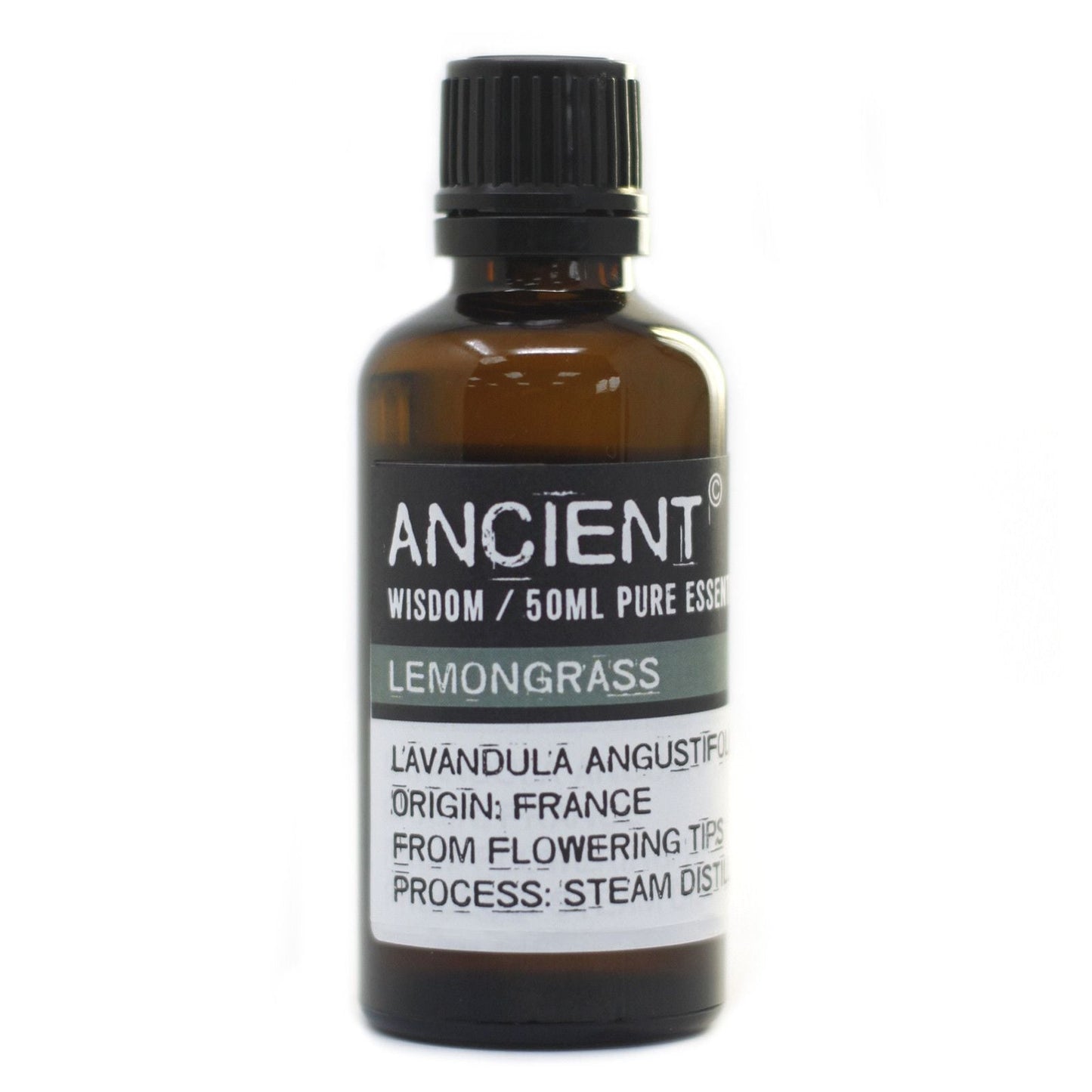 Polished Lemongrass 50ml featuring natural patterning and unique variations - Luna Panther