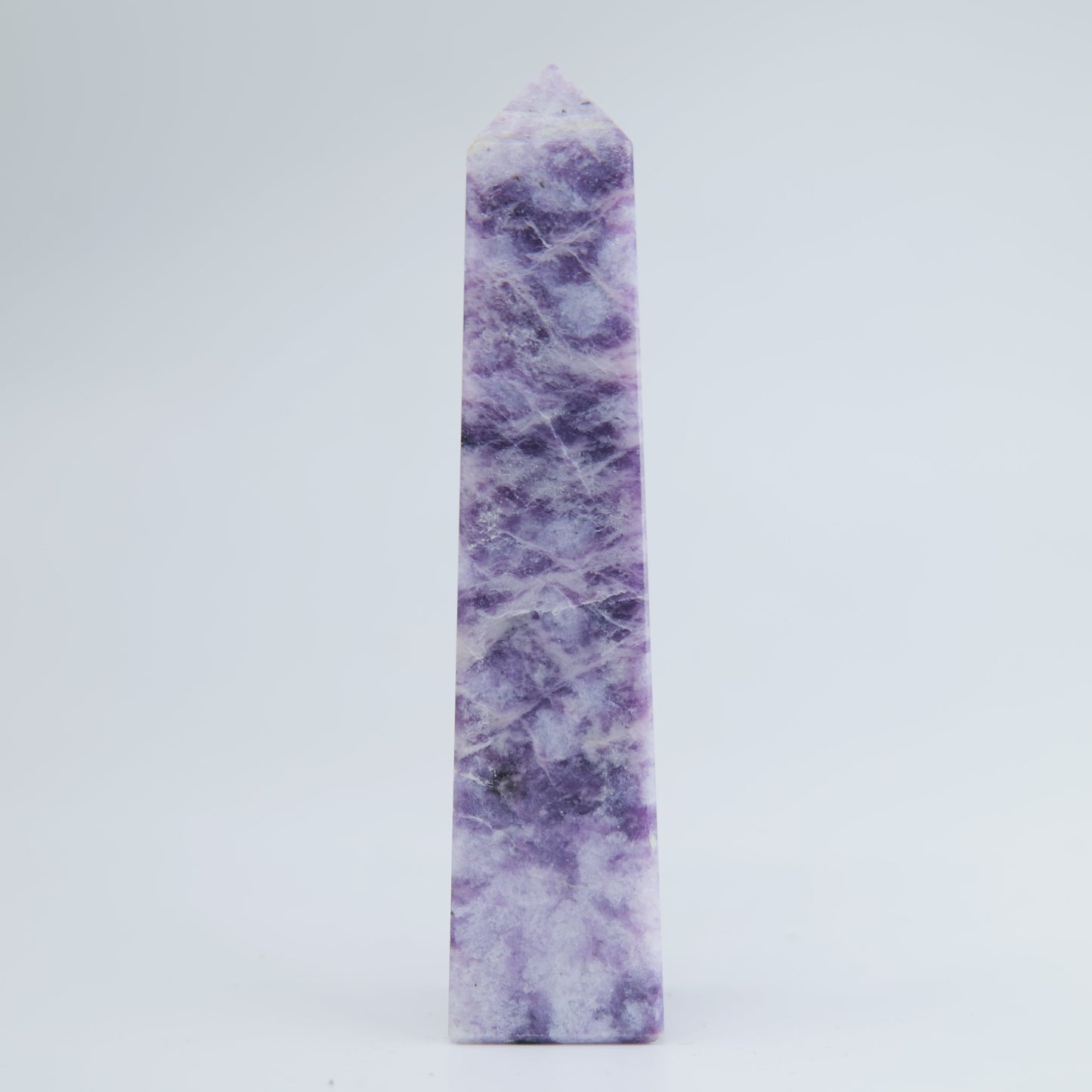 Lepidolite Tower 108g - Luna Panther