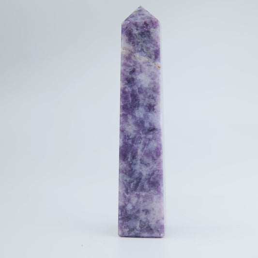 Lepidolite Tower 127g - Luna Panther