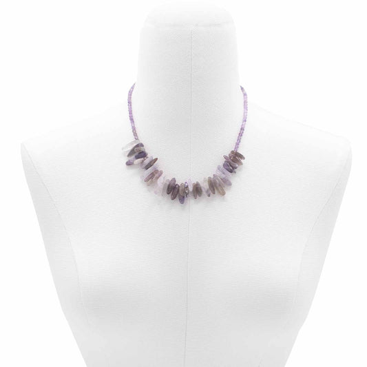 Longstone Gem Necklace - Amethyst - Luna Panther