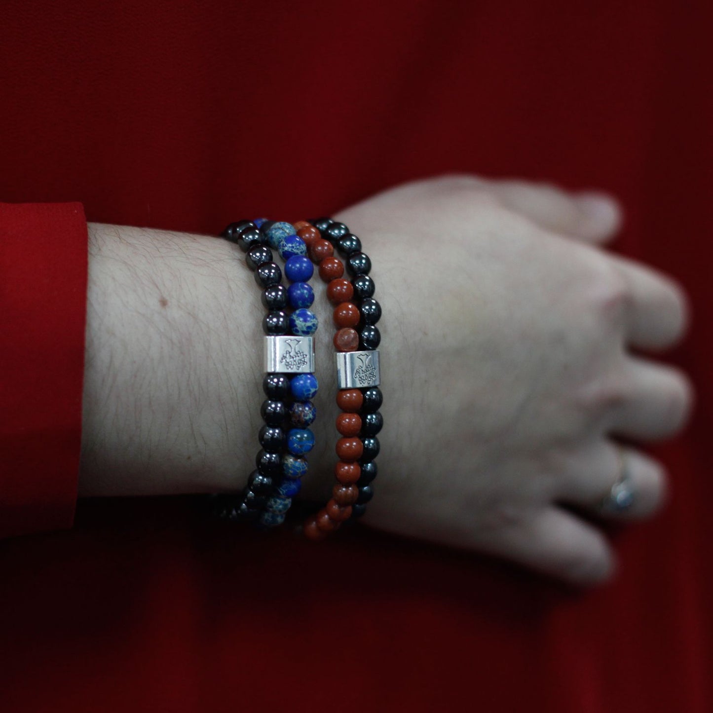 Magnetic Gemstone Bracelet - Sodalite - Luna Panther