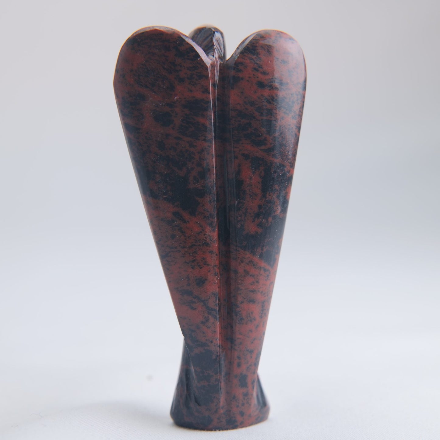 Mahogany Obsidian Angel Carving 44g 80mm - Luna Panther