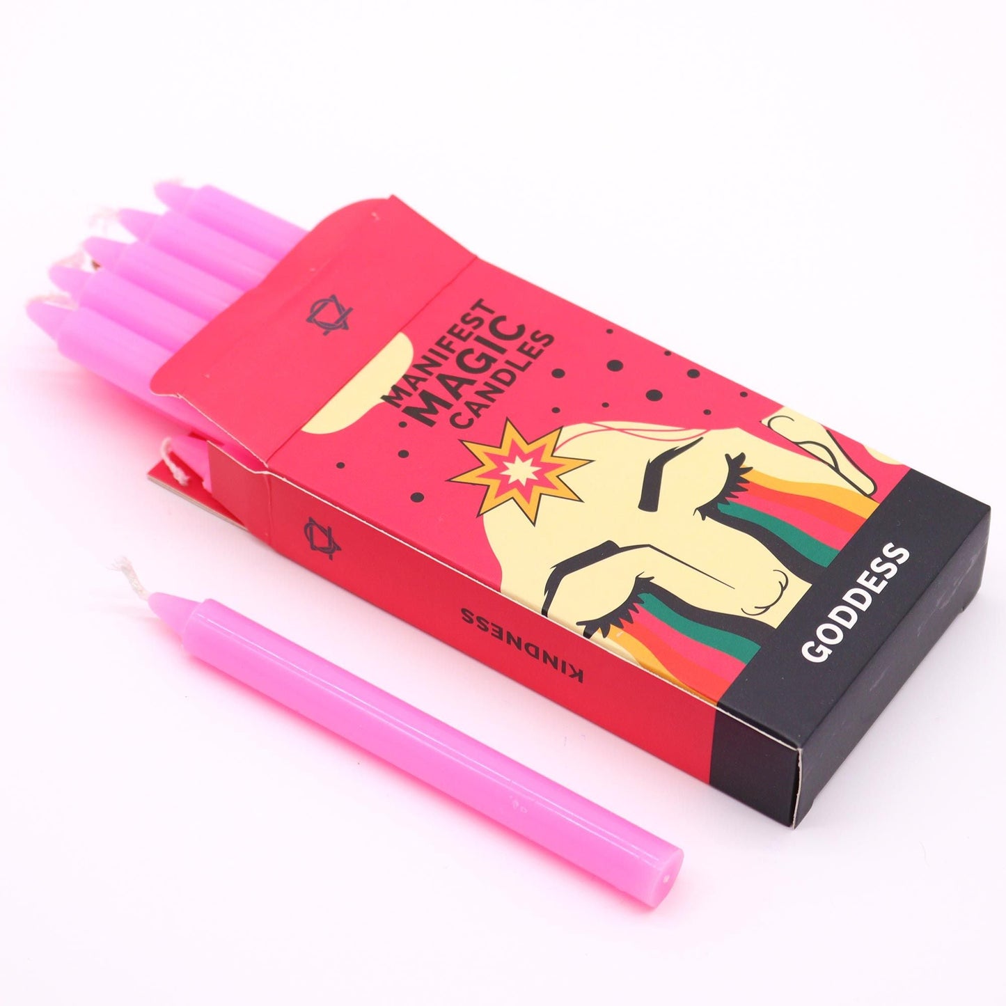 Manifest Magic Candles (pack of 12) - Pink - Luna Panther