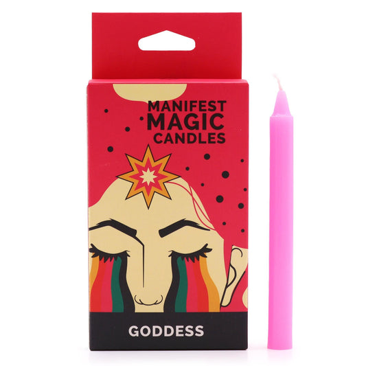 Manifest Magic Candles (pack of 12) - Pink - Luna Panther