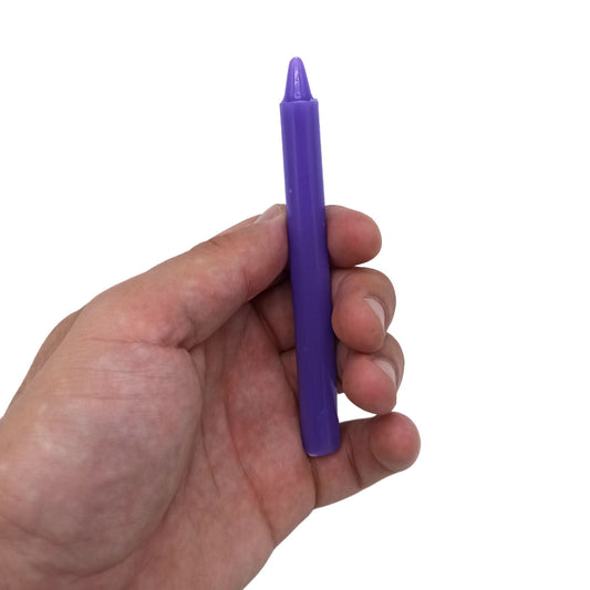 Manifest Magic Candles (pack of 12) - Violet - Crown Chakra - Luna Panther alternate view
