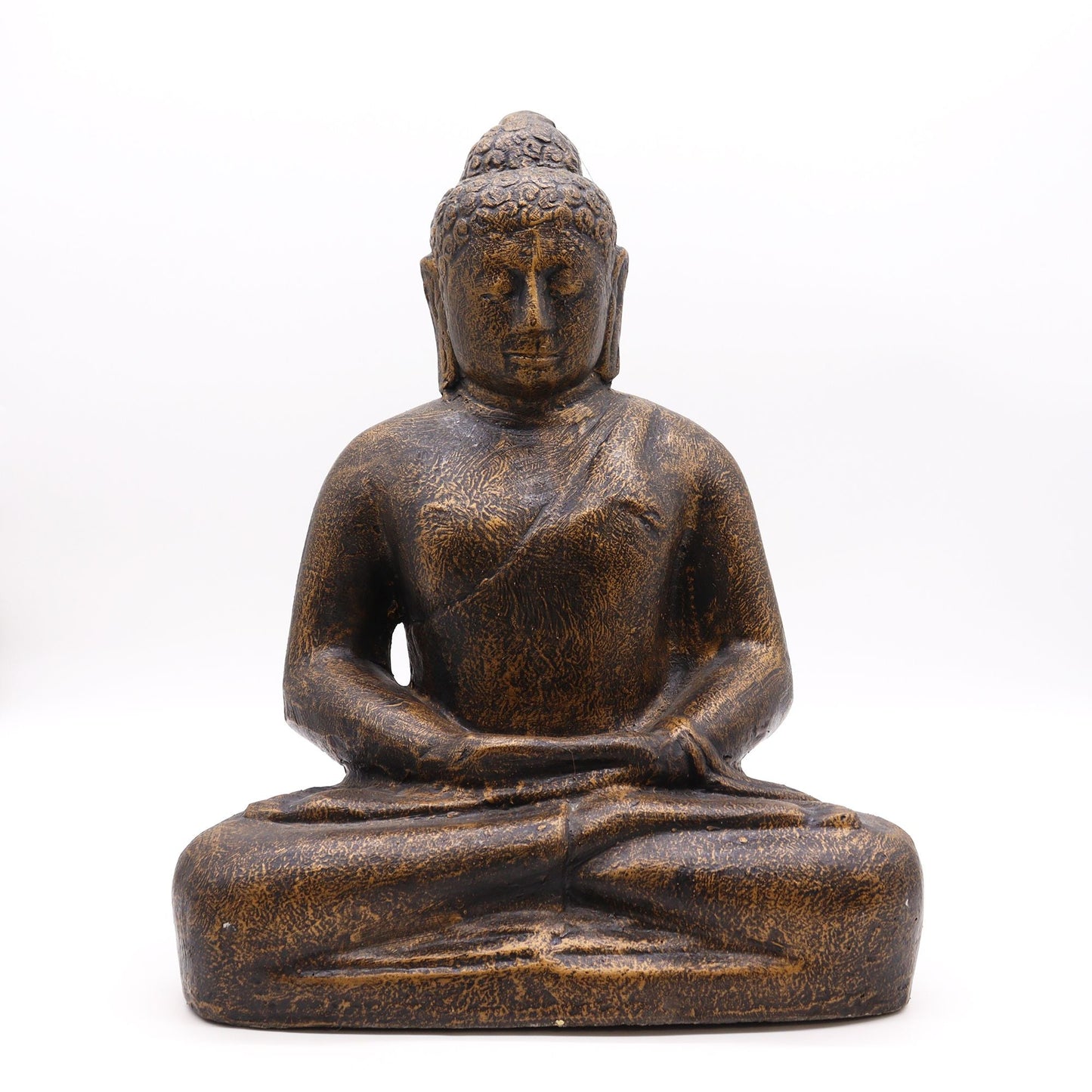 Polished Medium Buddha Classic Antique Gold - 0.5m featuring natural patterning and unique variations - Luna Panther
