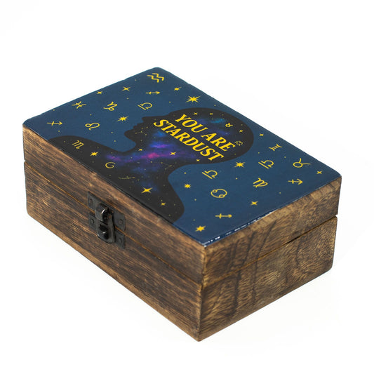 Medium Enamelled Box - You are Stardust - Luna Panther alternate view