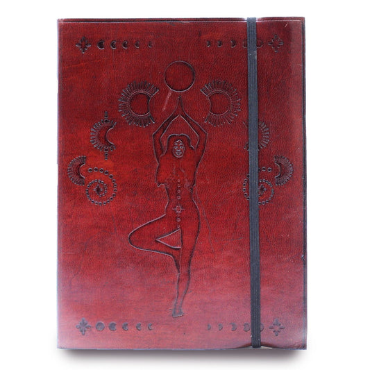 Medium Notebook with strap - Cosmic Goddess - Luna Panther