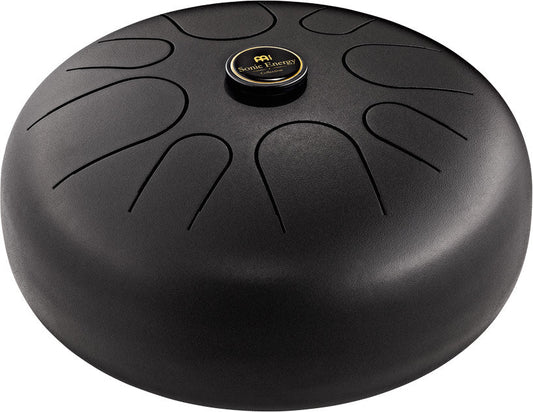 MEINL Sonic Energy Steel Tongue Drum 12" - A Akebono/8 Notes/440 Hz - Black - Luna Panther
