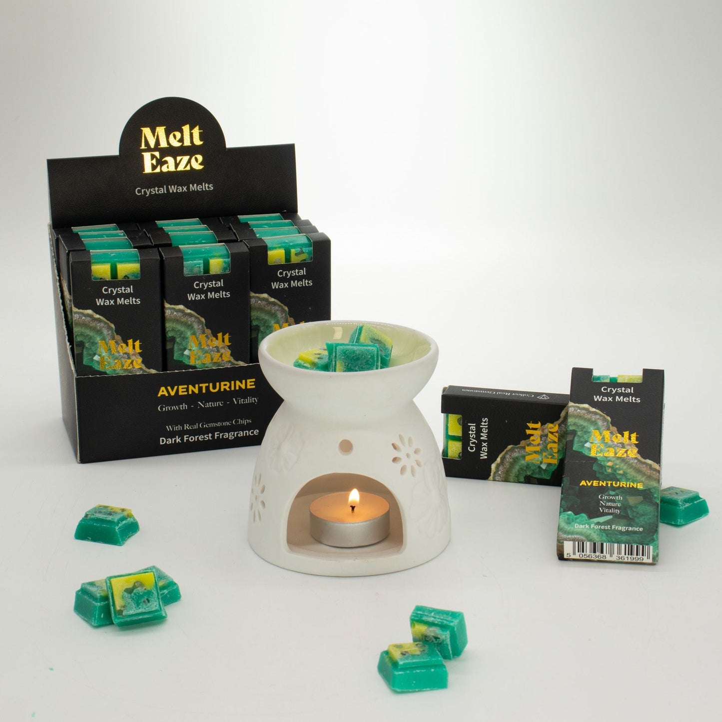 MeltEaze Wax Melts 50g - Emerald Forest - Deep In the Forest - Luna Panther