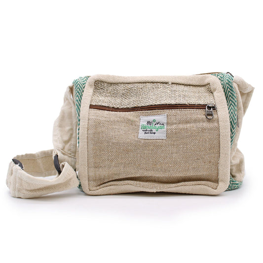 Messenger Bag - Hemp & Cotton hemp and cotton messenger bag at Luna Panther