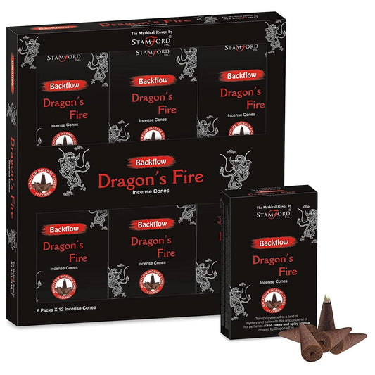 Mythical Backflow Cones - Dragon Fire - Luna Panther alternate view