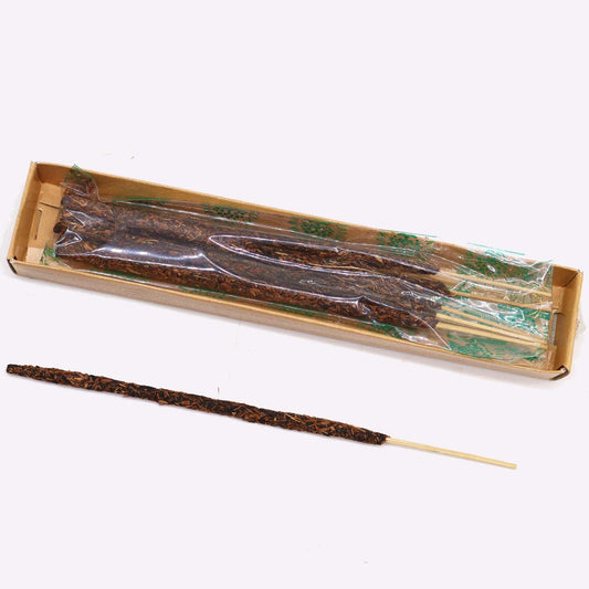 Polished Natural Botanical Masala Incense - Nag Champa featuring natural patterning and unique variations - Luna Panther