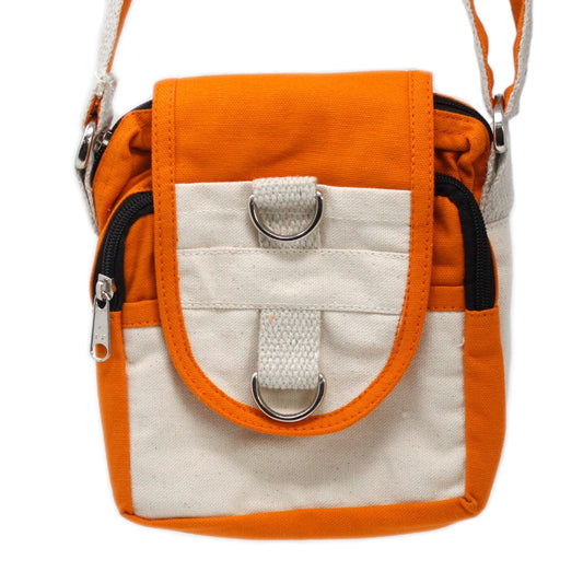 Polished Natural Travel Bag - Turmeric featuring natural patterning and unique variations - Luna Panther