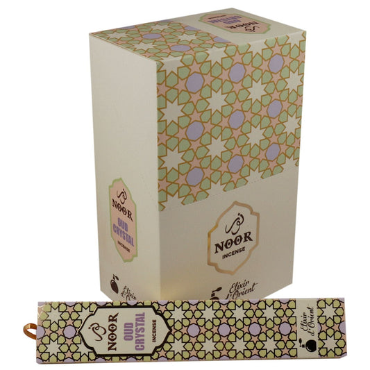 Polished Noor Oud Incense - Crystal featuring natural patterning and unique variations - Luna Panther