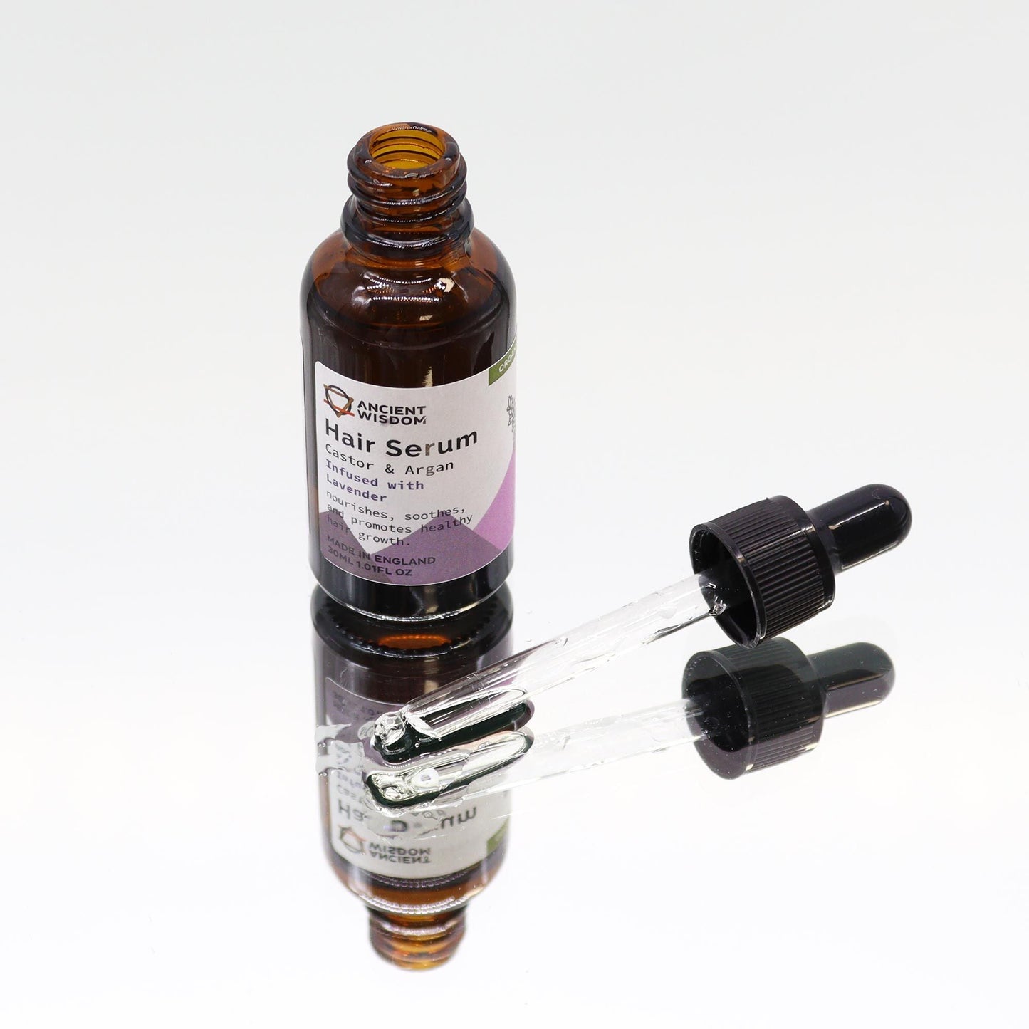 Organic Hair Serum 30ml - Lavender - Luna Panther