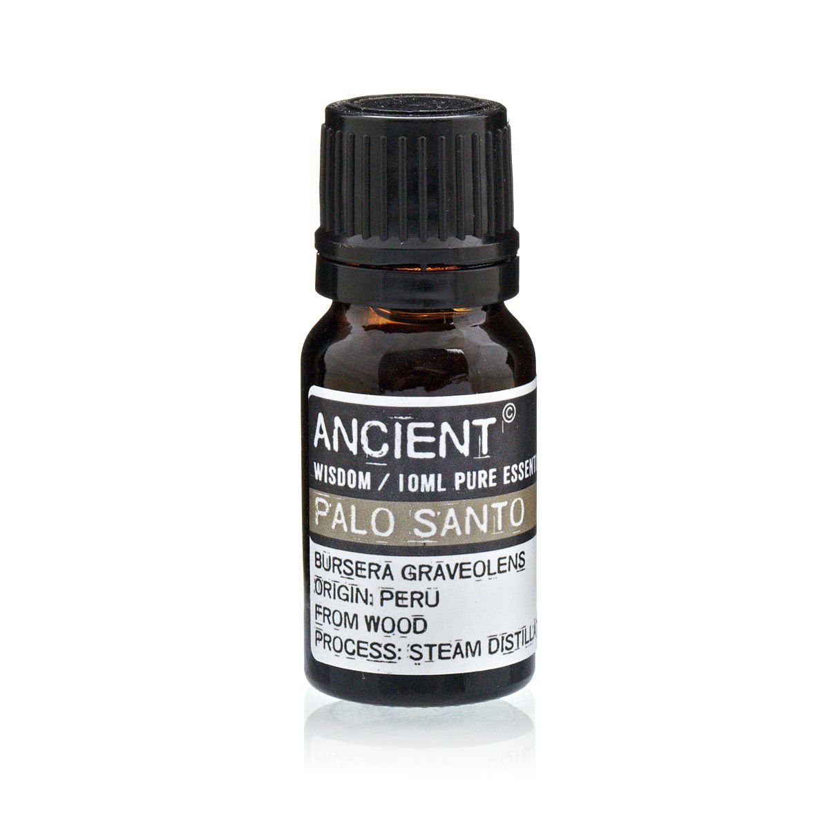 Polished Palo Santo Essential Oil 10ml featuring natural patterning and unique variations - Luna Panther