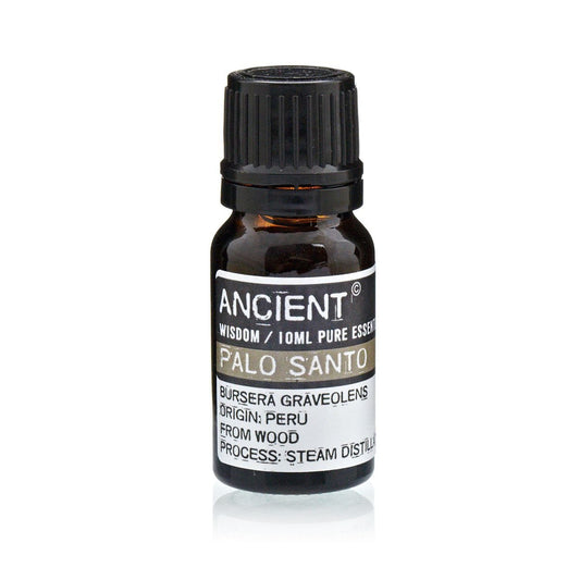 Polished Palo Santo Essential Oil 10ml featuring natural patterning and unique variations - Luna Panther