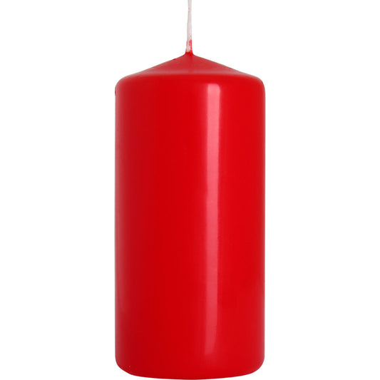 Pillar Candle 50x100mm - Red - Luna Panther alternate view