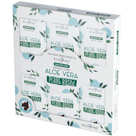 Plant Based Backflow Incense Cones - Aloe Vera - Luna Panther alternate view