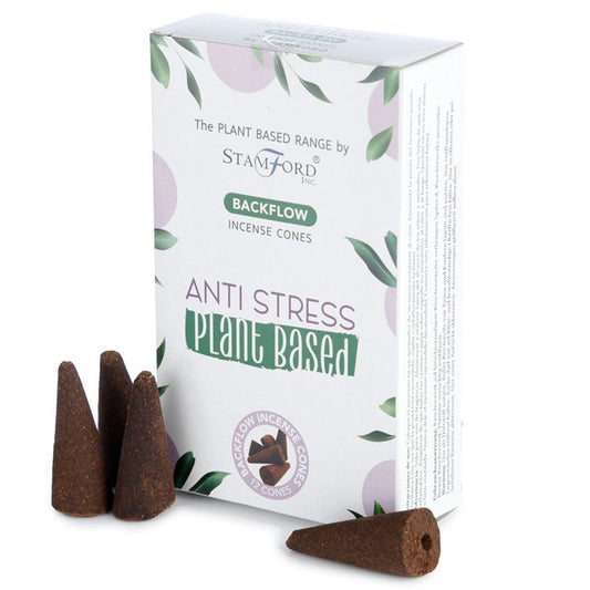 Plant Based Backflow Incense Cones - Anti Stress - Luna Panther