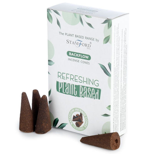 Plant Based Backflow Incense Cones - Refreshing - Luna Panther