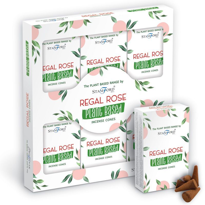 Plant Based Incense Cones - Regal Rose - Luna Panther