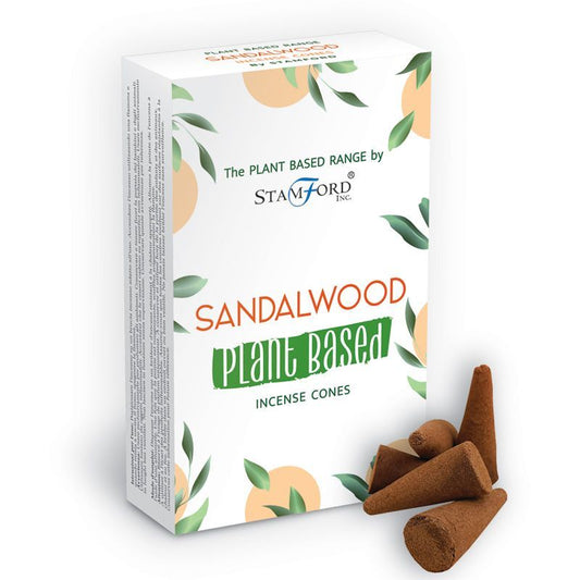 Plant Based Incense Cones - Sandalwood - Luna Panther
