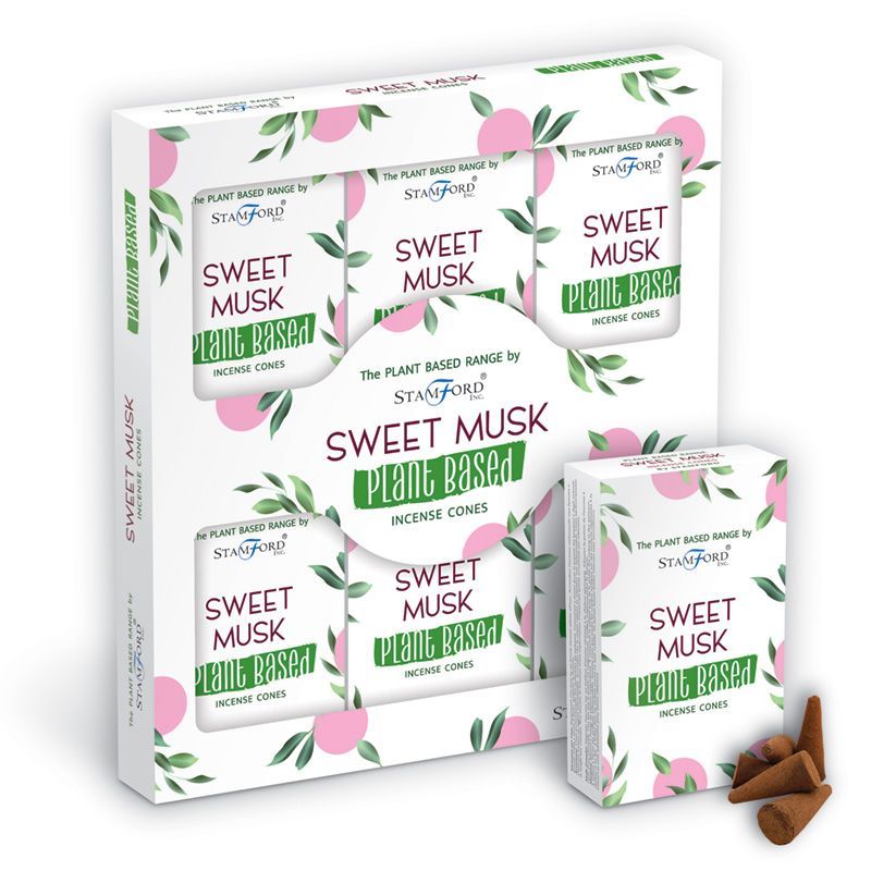 Plant Based Incense Cones - Sweet Musk - Luna Panther