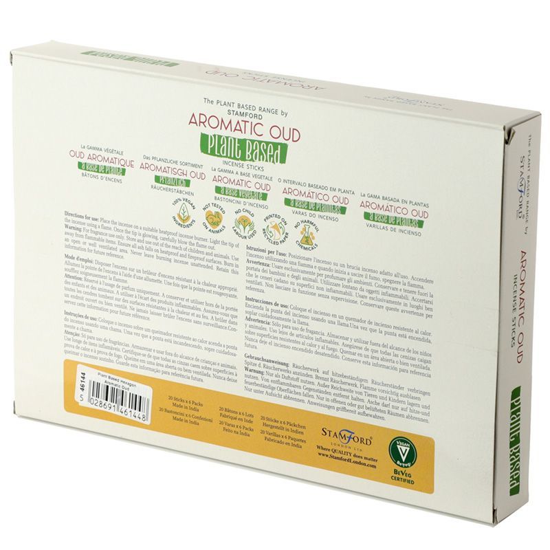 Plant Based Incense Sticks - Aromatic Oud - Luna Panther