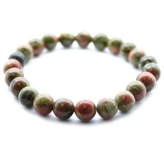 Power Bracelet - Green Jasper - Luna Panther alternate view