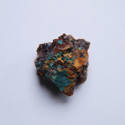 Pseudomalachite from Penberthy Croft Mine, St Hilary, UK - 10.16g - Luna Panther alternate view