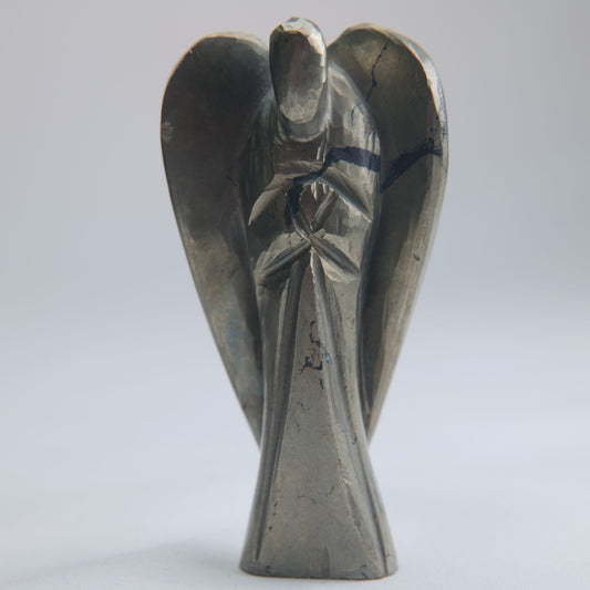 Pyrite Angel Carving 102g 80mm - Luna Panther