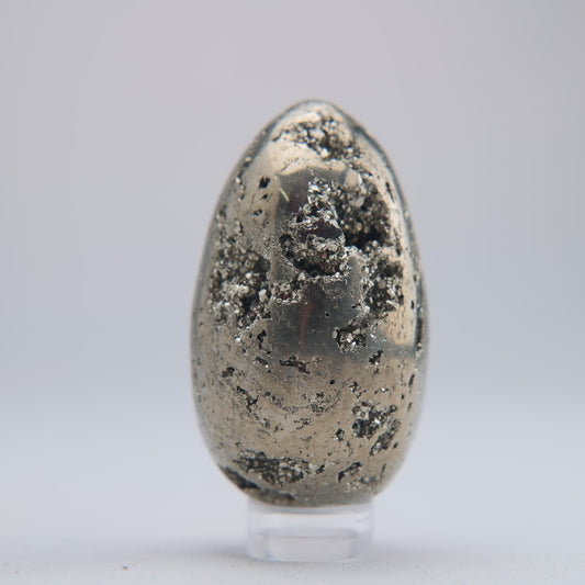 Pyrite Egg 110g 54mm - Luna Panther
