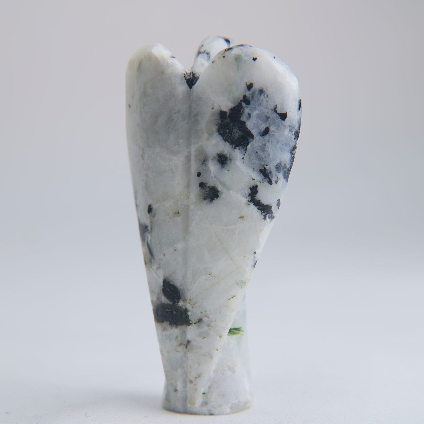 Rainbow Moonstone Crystal Angel 76g 84mm - Luna Panther