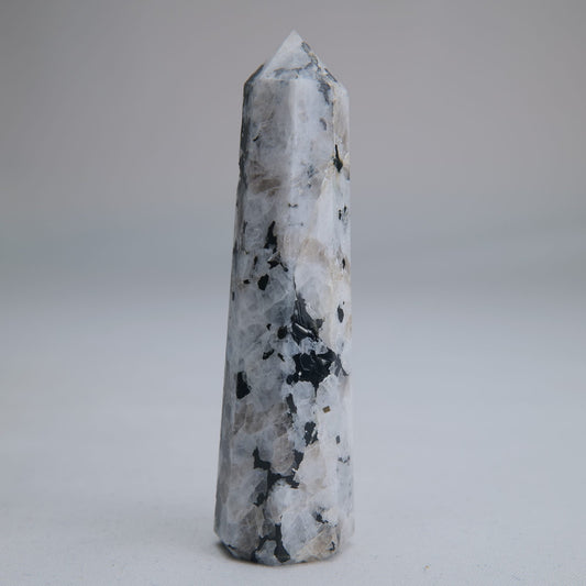 Rainbow Moonstone Obelisk 52g 80mm - Luna Panther alternate view