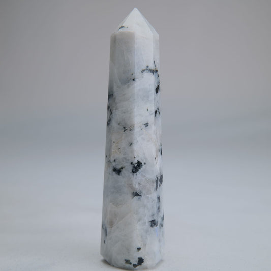 Rainbow Moonstone Obelisk 87g 100mm - Luna Panther alternate view
