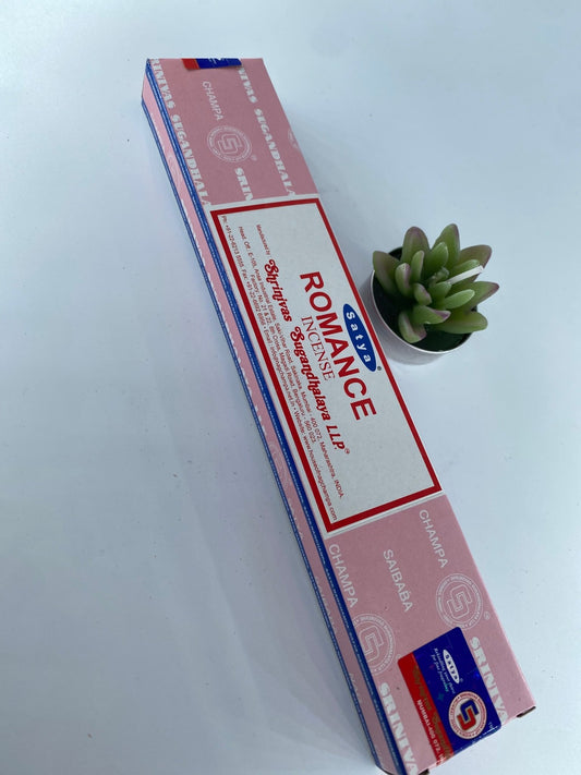 Polished Romance Incense - Satya featuring natural patterning and unique variations - Luna Panther