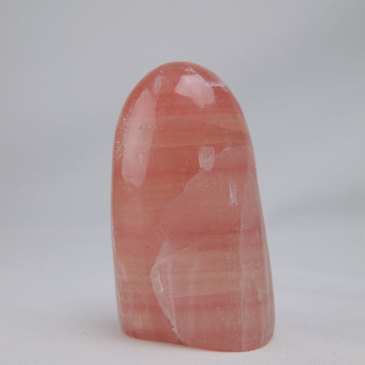 Rose Calcite Freeform — one-of-a-kind natural crystal, product image 1 of 8.