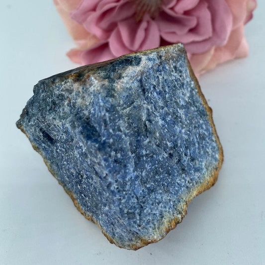 Natural Rough Dumortierite Specimen 275 Grams featuring natural patterning and unique variations - Luna Panther alternate view