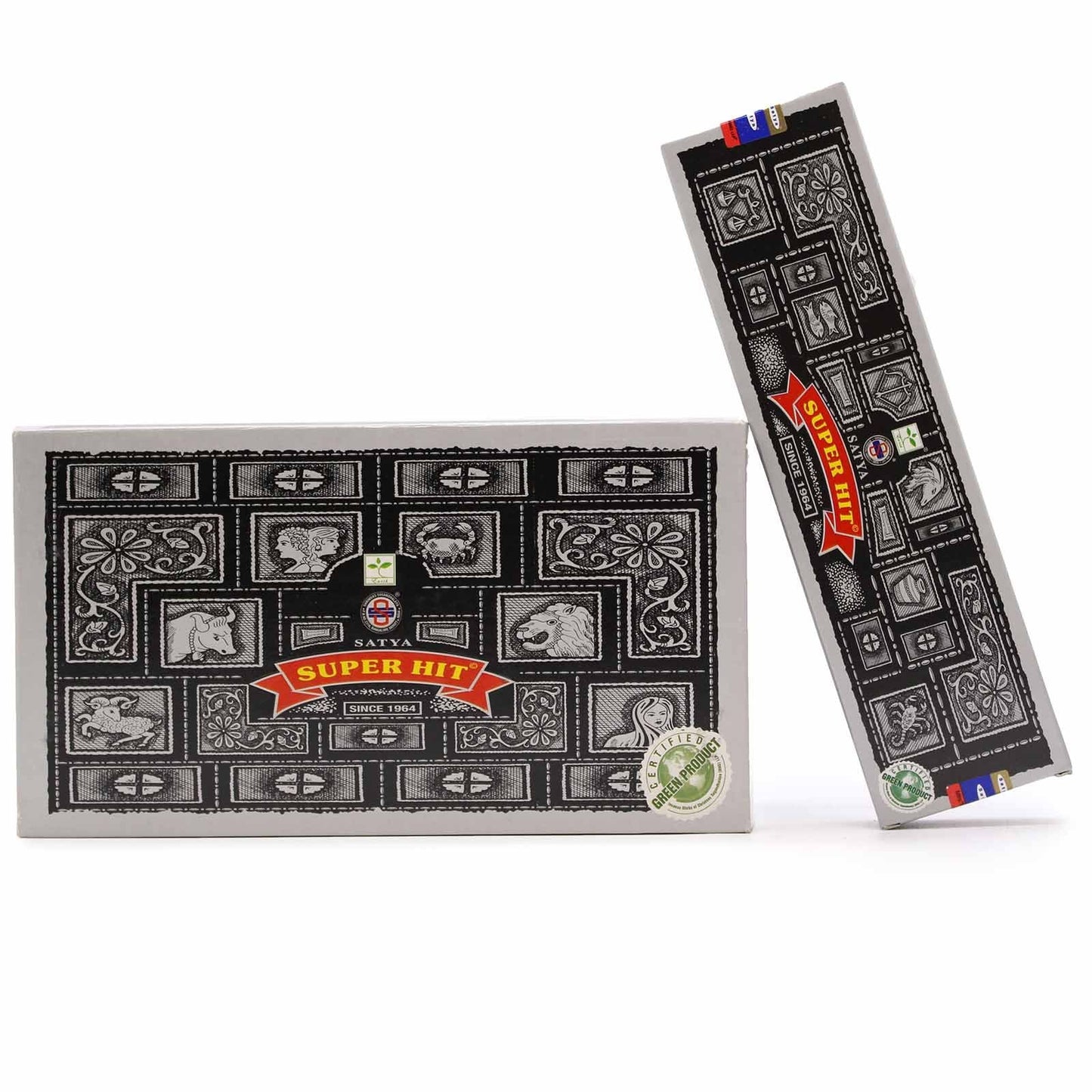 Polished Satya Super Hit Incense 100 Gms featuring natural patterning and unique variations - Luna Panther