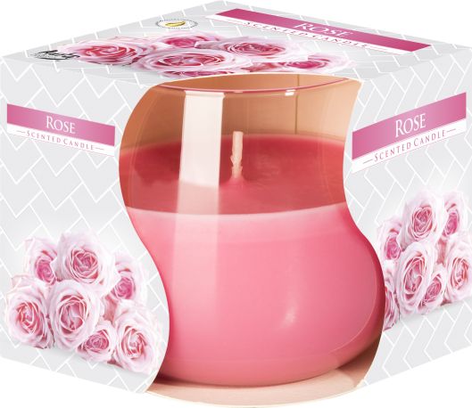 Scented Glass Jar Candle - Rose - Luna Panther