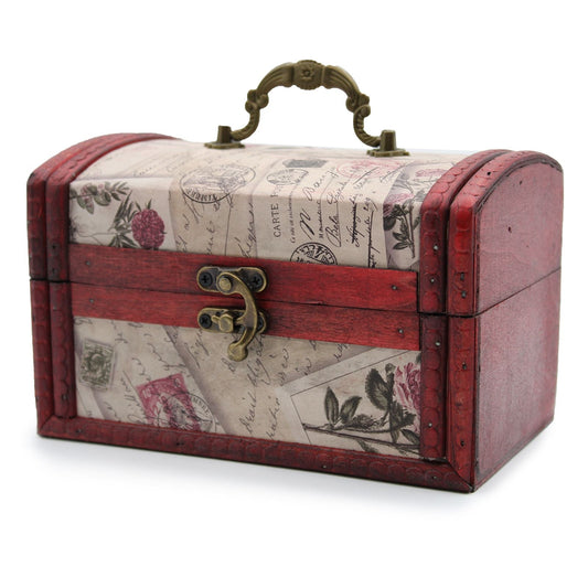 Sets of 2 Colonial Boxes - Rose Design - Luna Panther alternate view