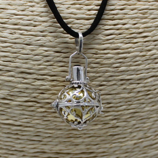 Silver Angel Bell - Night - time - 18mm - Luna Panther alternate view