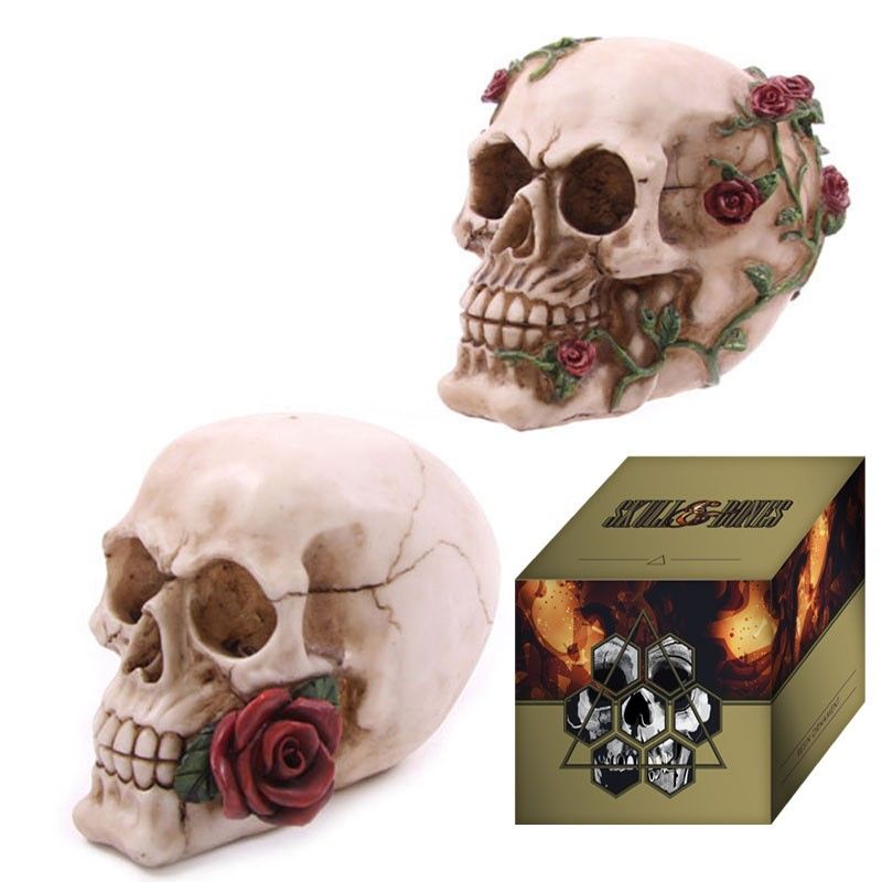 Skull with Roses - Random Design - Luna Panther