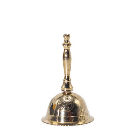 Small Altar Brass Bell - Penta Moon - Luna Panther